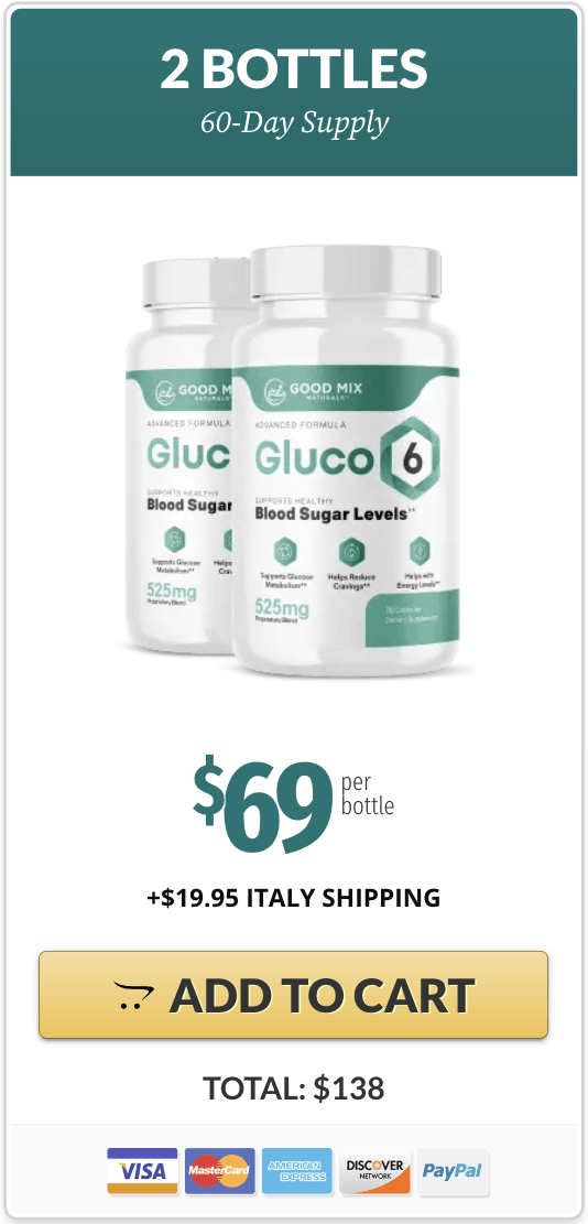 Gluco6 60 day supply
